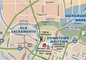 Map Of Sacramento California and Surrounding Cities Maps Visit Sacramento