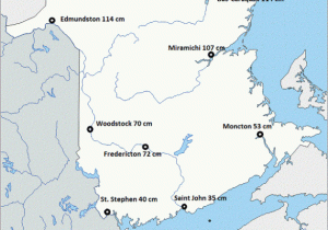 Map Of Saint John New Brunswick Canada March 6 2019 the Weather Man