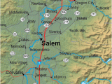 Map Of Salem oregon and Surrounding areas Gallery Of oregon Maps