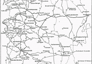 Map Of Salisbury England Roads British History Online