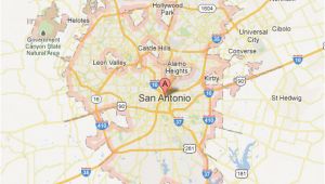 Map Of San Antonio Texas and Surrounding Cities San Antonio Map tour Texas