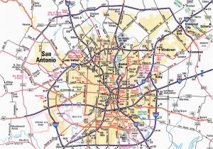 Map Of San Antonio Texas and Surrounding Cities Texas San Antonio Map Business Ideas 2013