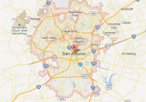 Map Of San Antonio Texas area San Antonio Map tour Texas