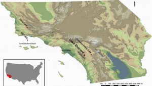 Map Of San Jacinto California Map Of southern California Showing Location Of Lake Elsinore and Odp