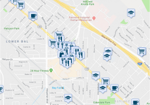 Map Of San Leandro California 14101 E 14th San Leandro Ca Walk Score