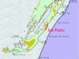 Map Of San Pedro California San Pedro town Belize Maps Ambergris Caye