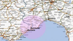 Map Of San Remo Italy San Remo Italy Map Location Of San Remo Italy