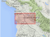 Map Of Santa Maria California Geolex Careaga Publications