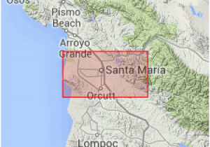 Map Of Santa Maria California Geolex Careaga Publications