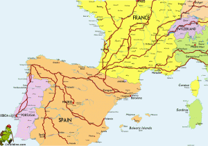 Map Of Santiago De Compostela Spain Santiago De Compostela Pilgrims Way