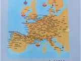 Map Of Santiago Spain Map Of the Pilgrimage Routes All Leading to Santiago Spain