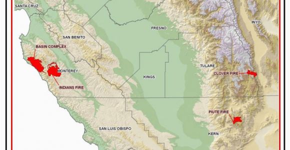 Map Of Saratoga California Map Of California Fires Currently Burning Massivegroove Com