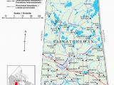 Map Of Saskatchewan Canada with Cities Guide to Canadian Provinces and Territories