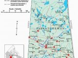 Map Of Saskatchewan Canada with Cities Saskatchewan Communities Location Of Cities and towns On A