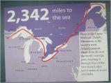 Map Of Sault Sainte Marie Michigan One Of the Posters In the Visitor Center Picture Of soo Locks