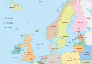 Map Of Scandinavia and northern Europe Map Of Uk and northern Europe Map Stock Photos Map Of Uk