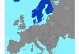 Map Of Scandinavia and northern Europe northern Europe Countries Map Region Of the European