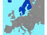 Map Of Scandinavia and northern Europe northern Europe Countries Map Region Of the European