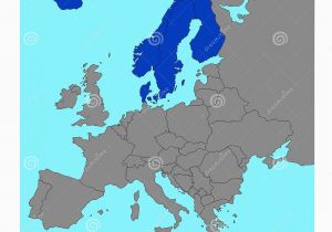 Map Of Scandinavia and northern Europe northern Europe Countries Map Region Of the European