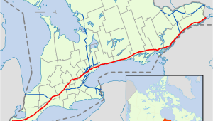 Map Of Scarborough Ontario Canada Ontario Highway 401 Wikipedia