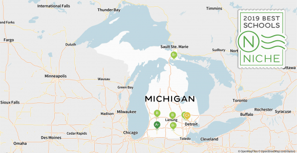 Map Of School Districts In Michigan 2019 Best Online High Schools In Michigan Niche