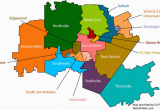 Map Of School Districts In Texas San Antonio School Districts Gopublic