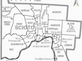 Map Of Scioto County Ohio Scioto County Ohio Wikivividly
