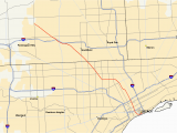 Map Of Se Michigan M 10 Michigan Highway Wikipedia