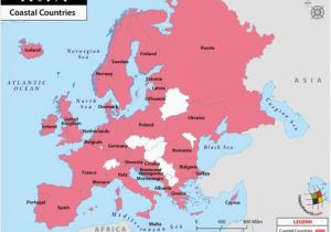 Map Of Seas In Europe Pinterest