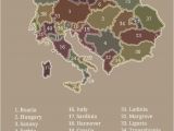 Map Of Serbia In Europe European Federation 1956 by Bluearctica Alternativ