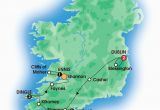 Map Of Shannon Ireland 2017 southern Gems 7 Day 6 Night tour Overnights 2 Dublin 1