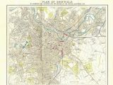 Map Of Sheffield England Other Maps Plans Layouts Sheffield Maps Sheffield