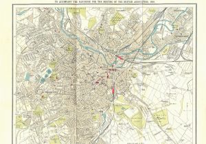 Map Of Sheffield England Other Maps Plans Layouts Sheffield Maps Sheffield