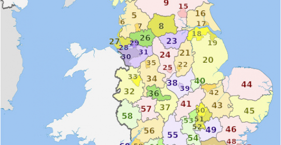 Map Of Shires In England Subdivisions Of England Revolvy