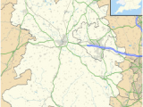 Map Of Shropshire England Oswestry Wikipedia