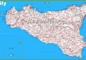 Map Of Sicily Italy towns Map Of Sicily Italy D1softball Net