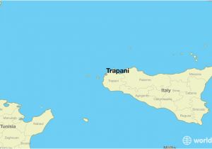 Map Of Sicily Italy towns where is Trapani Italy Trapani Sicily Map Worldatlas Com