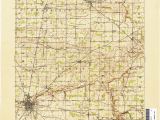 Map Of Sidney Ohio Ohio Historical topographic Maps Perry Castaa Eda Map Collection