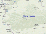 Map Of Sierra Nevada Spain Sierra Nevada Pra Vodce Po Sta Edisku Mapa Lokaca Sierra