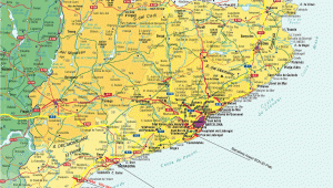 Map Of Sitges Spain Catalunya Spain tourist Map Catalunya Spain Mappery