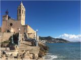 Map Of Sitges Spain Church Of Sant Bartomeu Santa Tecla Sitges Tripadvisor