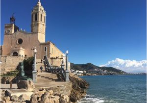 Map Of Sitges Spain Church Of Sant Bartomeu Santa Tecla Sitges Tripadvisor