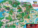 Map Of Six Flags Over Georgia Park Map Six Flags Great America