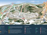 Map Of Ski Resorts In California Mountain Creek Resort Trail Map Onthesnow
