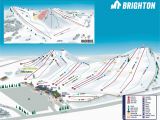 Map Of Ski Resorts In Michigan Mt Brighton Trail Map Onthesnow