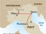 Map Of Slovenia and Italy Classic northern Italy European tour Packages Goway Travel