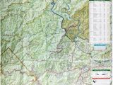 Map Of Smoky Mountains Tennessee Trails Map Of Great Smoky Mountains National Park Tennesse north