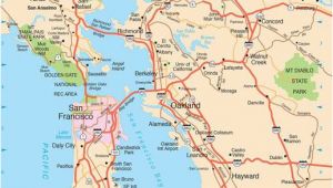 Map Of south Bay area California San Francisco Maps for Visitors Bay City Guide San Francisco