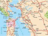 Map Of south Bay California San Francisco Maps for Visitors Bay City Guide San Francisco