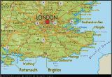 Map Of south East England with towns Map Of south East England Map Uk atlas
